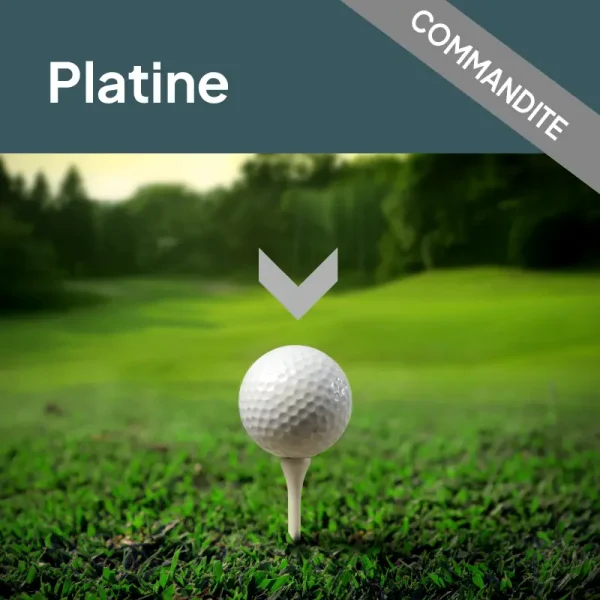 commandite golf Platine