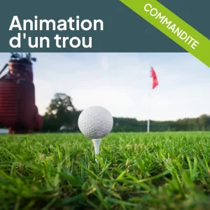 commandite golf animation trou